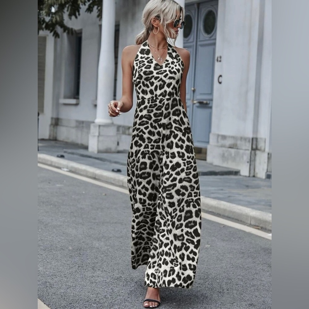 Shein | Leopard Print Jumpsuit